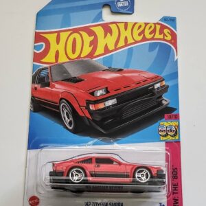 Hot wheels 2023 HW the 80's 10 of 10 - 1982 Toyota Supra red HKG87