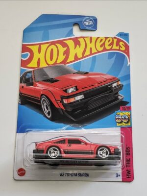 Hot wheels 2023 HW the 80's 10 of 10 - 1982 Toyota Supra red HKG87