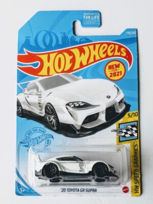 Hot Wheels 2021 HW Speed Graphics 2020 Toyota Supra Greddy white GRX20