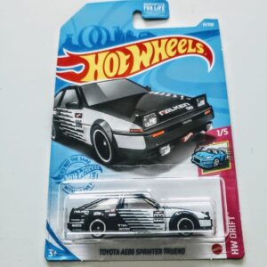 Hot Wheels 2021 HW Drift 1 of 5 Toyota AE86 Sprinter Trueno Falken Tires Formula Drift Panda GTC14