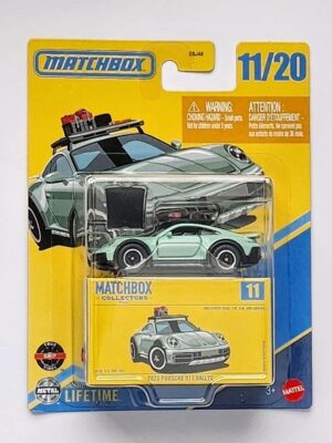 Matchbox 2025 Collector Series 2023 Porsche 911 Rallye shade green JCL28