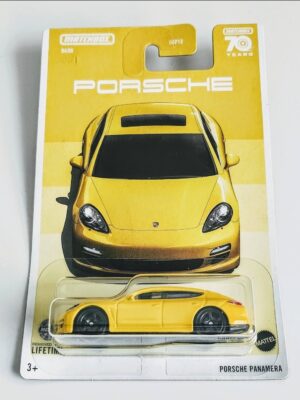 Matchbox 2023 Porsche Series 1 of 6 Porsche Panamera yellow HLM59