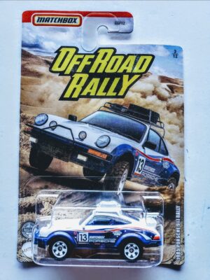Matchbox 2020 Offroad Rally Series 3 of 12 1985 Porsche Rally