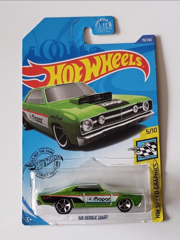 Hot Wheels 2020 HW Speed Graphics 1968 Dodge Dart green GHC87