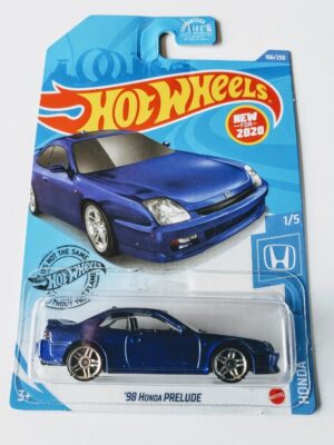 Hot Wheels 2020 Honda Series 1998 Honda Prelude blue