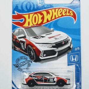 Hot Wheels 2020 Honda Series 2018 Honda Civic Type R white GHF50