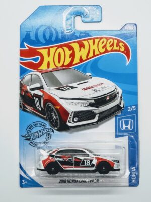 Hot Wheels 2020 Honda Series 2018 Honda Civic Type R white GHF50