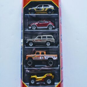 Matchbox 2020 Off Road Rally 5 pack - Datsun 510 Jeep Cherokee