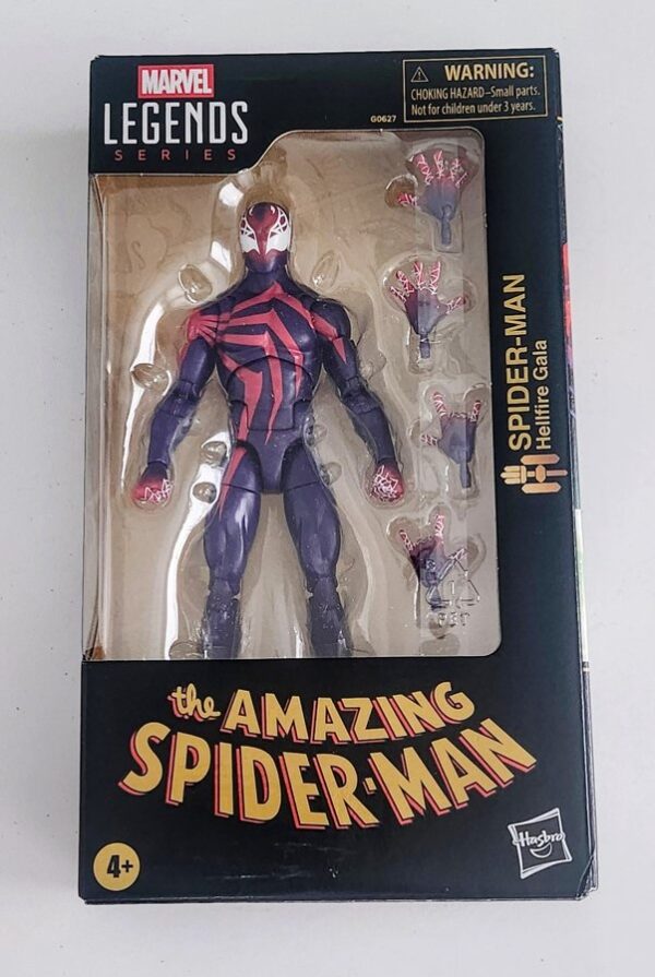 Marvel legends Amazing Spiderman - Hellfire Gala suit G0627 (Walmart Exclusive)