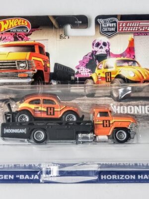 Hot Wheels 2021 Team Transport Mix 2 - 31 of 32 Volkswagen Baja Bug w/Horizon Hauler orange (Hoonigan Scumbug) GRK61