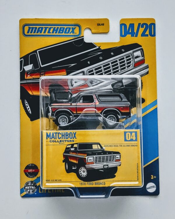 Matchbox 2025 Collector Series 4 of 20 1978 Ford Bronco
