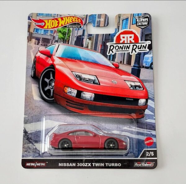 Hot wheels 2022 Car Culture Ronin Run 2 of 5 Nissan 300z Twin Turbo red HCK12