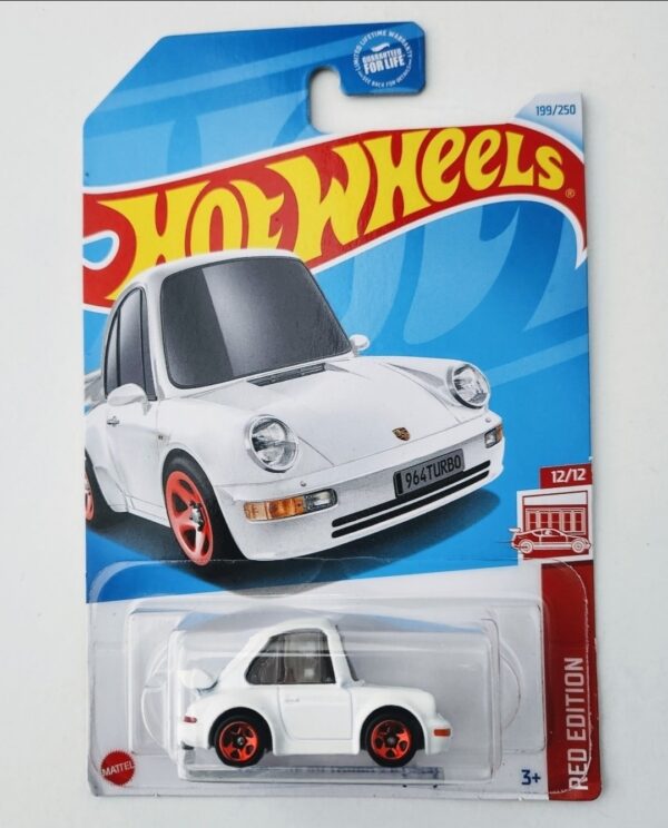 Hot wheels 2024 target red edition 12-of-12 Porsche 911-turbo-3-6 964 white htf84