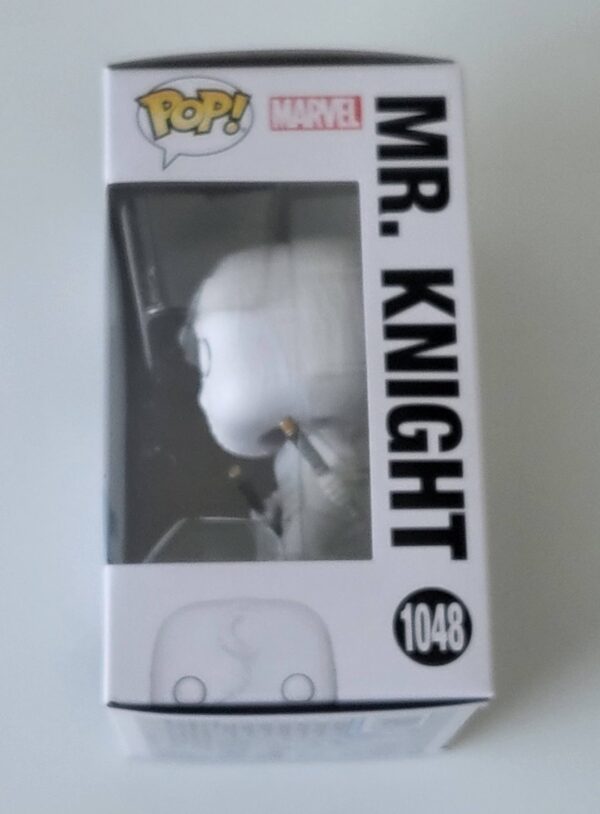 Funko Pop Moon Knight #1048 Mr Knight (GITD Walmart Exclusive) w/0.5 mylar Protector