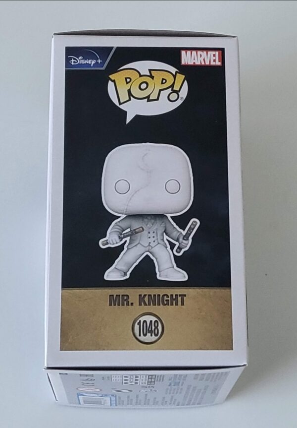 Funko Pop Moon Knight #1048 Mr Knight (GITD Walmart Exclusive) w/0.5 mylar Protector