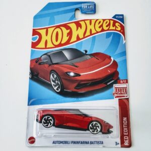 Hot Wheels 2022 Target Red Edition 8 of 12 Automobili Pininfarina Battista red