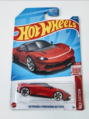 Hot Wheels 2022 Target Red Edition 8 of 12 Automobili Pininfarina Battista Red