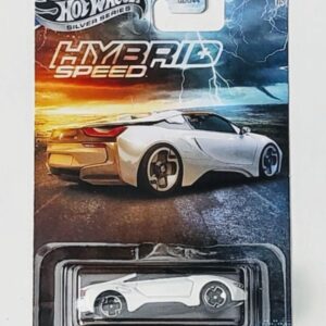 Hot Wheels Silver Series 2025 Hybrid Speed 1 of 5 BMW i8 white