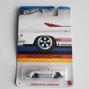 Hot wheels 2023 Porsche-series 1-of-6 porsche 356 speedster white hrw56 (fully metal)