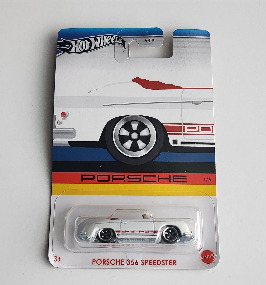 Hot wheels 2023 Porsche-series 1-of-6 porsche 356 speedster white