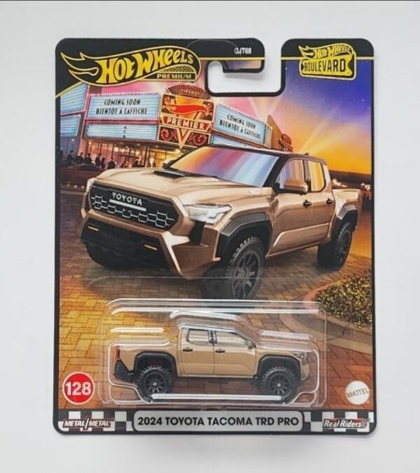 Hot wheels 2025 Boulevard #128 - 2024 Toyota Tacoma TRD PRO Mudbath JBL08