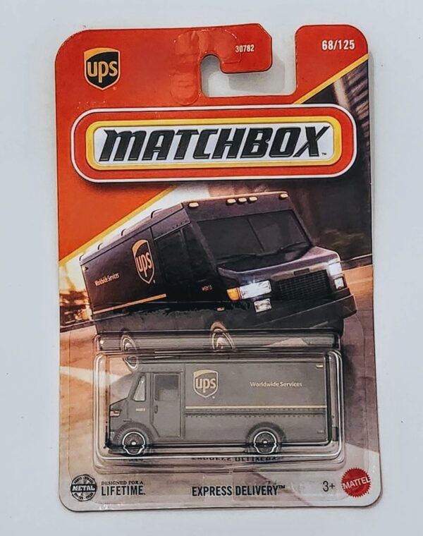 Matchbox 2025 Express Delivery (UPS truck) brown JBN79