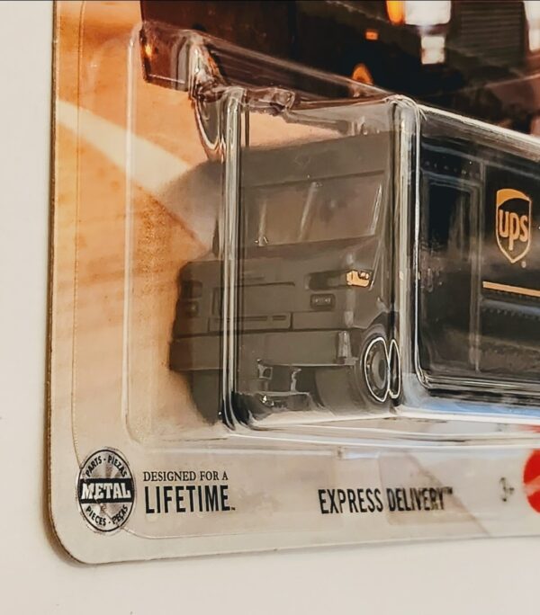 Matchbox 2025 Express Delivery (UPS truck) brown JBN79