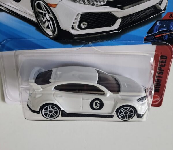 Hot wheels 2026 Night Speed 2018 Honda Civic Type-R (CJ racing) white JJH88