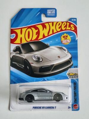 Hot wheels 2026 Case A – 911 Porsche Carerra T slate grey JJH33