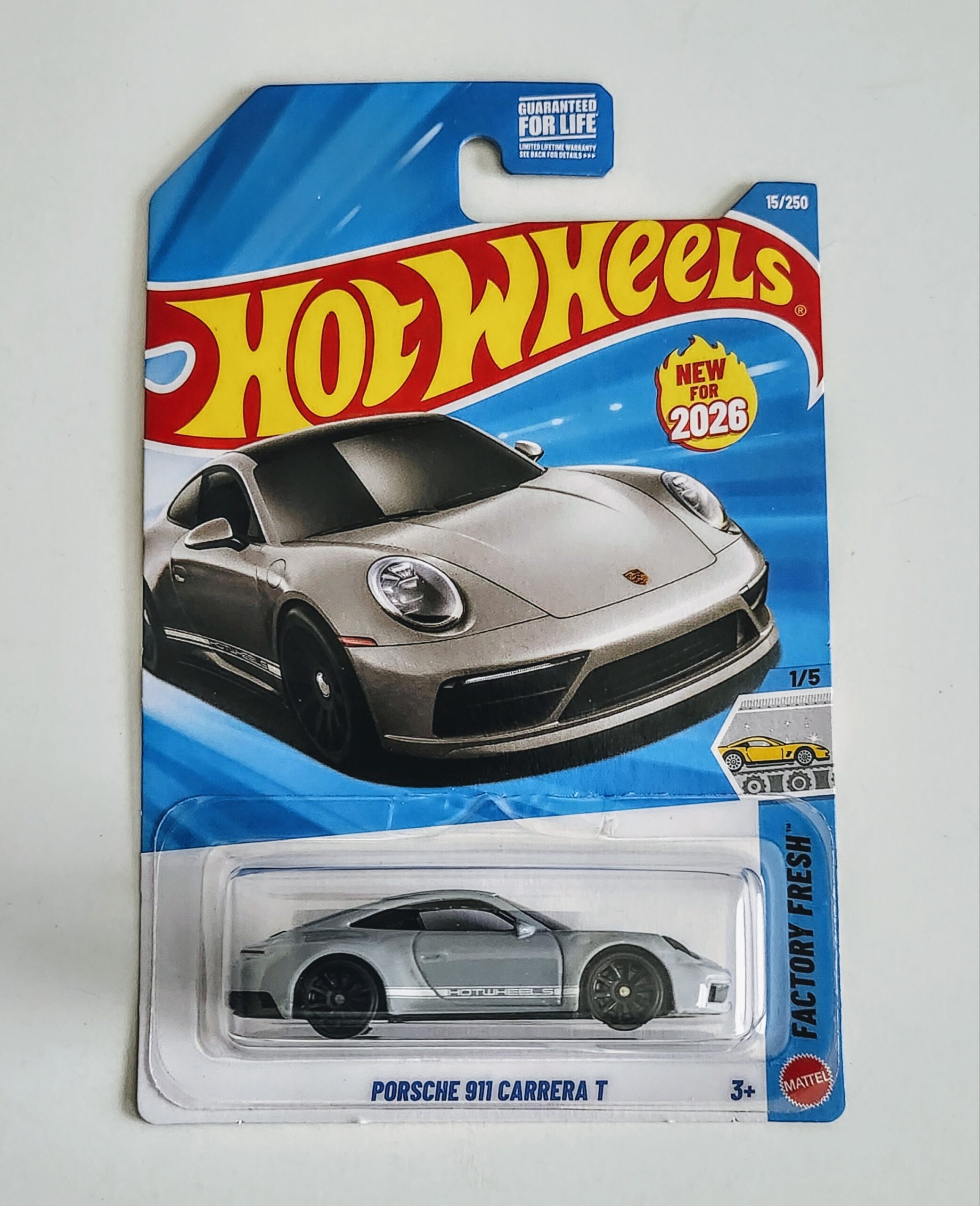 Hot wheels 2026 Case A - 911 Porsche Carerra T slate grey JJH33