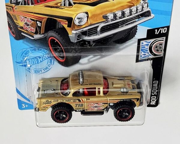 Hot Wheels 2020 Rod Squad Big Air Bel Air (Gold) Gamestop GTD39