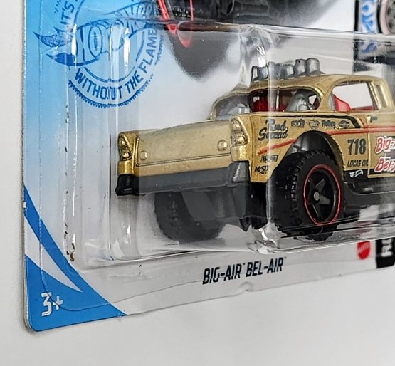 Hot Wheels 2020 Rod Squad Big Air Bel Air (Gold) Gamestop GTD39