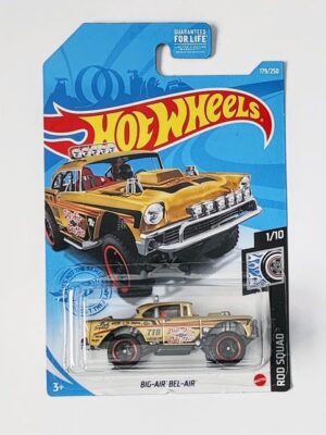 Hot Wheels 2020 Rod Squad Big Air Bel Air (Gold) Gamestop GTD39