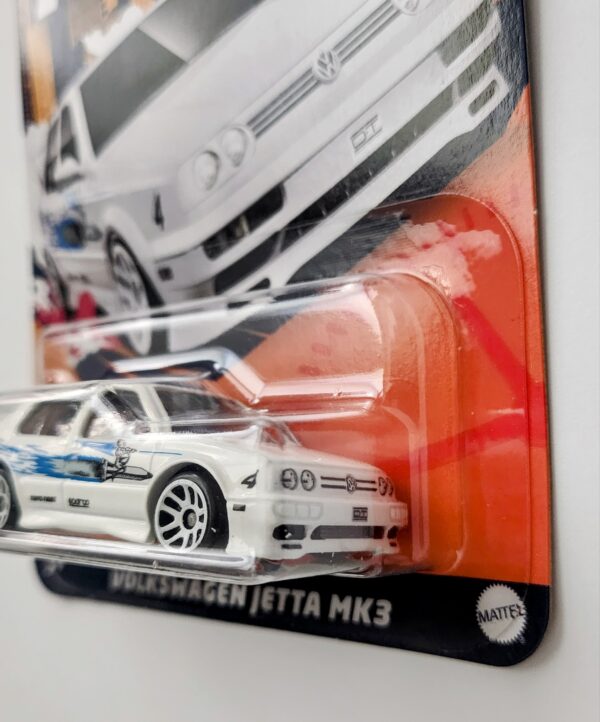 Hot wheels 2024 Fast and furious Walmart HW Decades of Fast 2 of 5 Volkswagen Jetta MK3 white