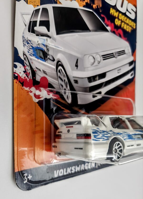 Hot wheels 2024 Fast and furious Walmart HW Decades of Fast 2 of 5 Volkswagen Jetta MK3 white