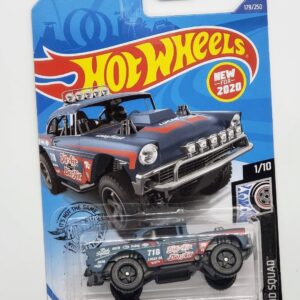 Hot Wheels 2020 Rod Squad 1 of 10 Big Air Bel Air Gray GHB48