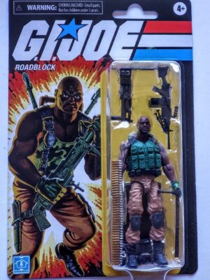 GIJOE Retro Collection 3/75 inch Road Block (G1)