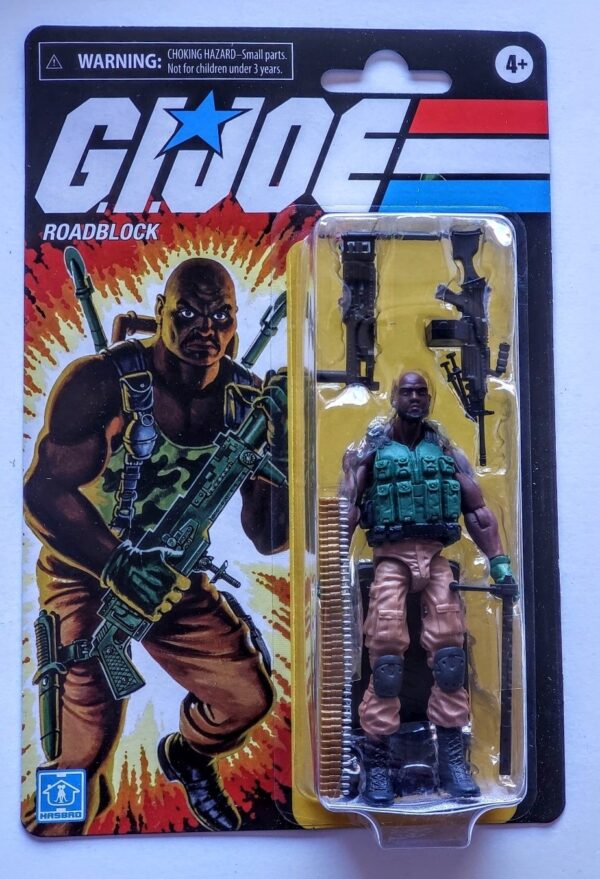 GIJOE Retro Collection 3/75 inch Road Block (G1)