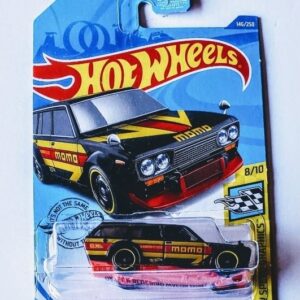 Hot Wheels 2020 HW Speed Graphics 8 of 10 Datsun Bluebird Wagon 510 black MOMO GHF35