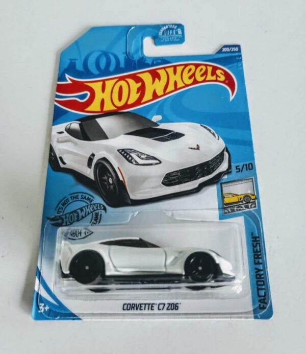 Hot Wheels 2020 Factory Fresh Corvette C7 Z06 (White) GHC89