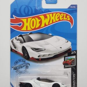 Hot Wheels 2020 HW Roadsters 2016 Lamborghini Centenario Roadster white GHC73