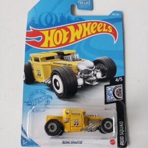Hot Wheels 2021 Rod Squad Bone Shaker (moon eyes) yellow GRY67