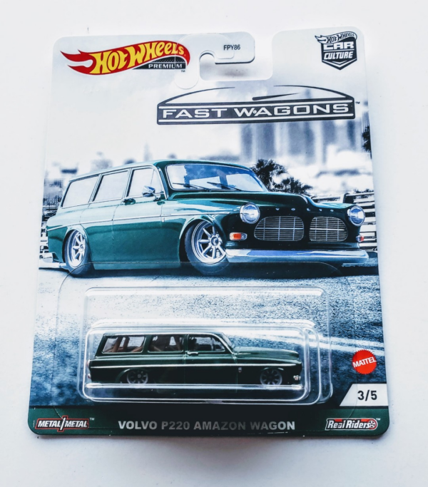 Hot Wheels 2021 Fast Wagons 2 of 5 1964 Chevy Nova Panel GJR66