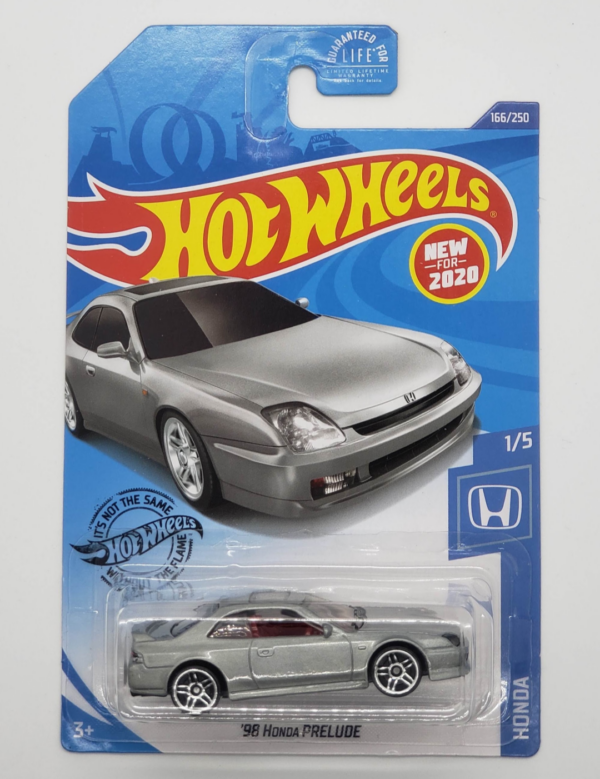 Hot Wheels 2020 Honda Series 1998 Honda Prelude gray GHB55