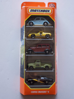 Matchbox 2021 Coffee Cruisers II 5 Pack GVY38