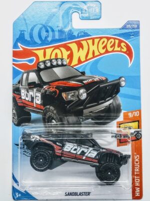 Hot Wheels 2020 HW Hot Trucks 09 of 10  Sandblaster Black (Borla) GHC42