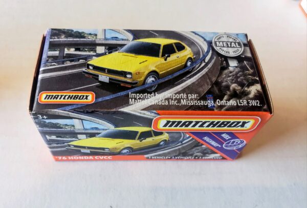 Matchbox 2020 MBX Highway 1976 Honda CVCC Power Grabs GKN41