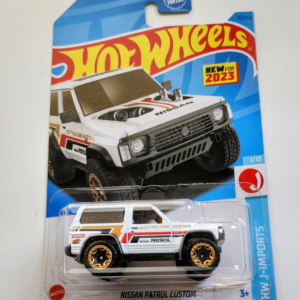 Hot Wheels 2023 HW J-Imports 1 of 10 Nissan Patrol Custom white (Kroger exclusive)