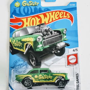 Hot Wheels 2021 Mattel Games 1955 Chevy Bel Air Gasser Green (Guster) GRY71 Hot Wheels 2021 Mattel Games 1955 Chevy Bel Air Gasser Green (Guster) GRY71