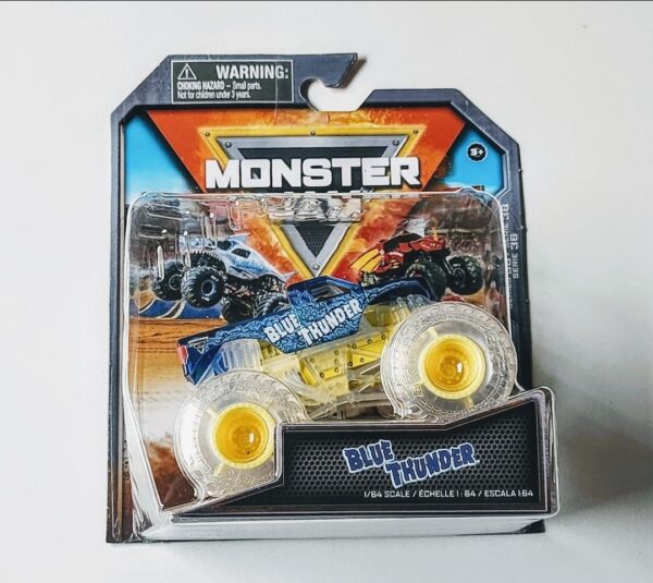 Monster jam 2024 series 36 - Blue Thunder Ghost Crew chase